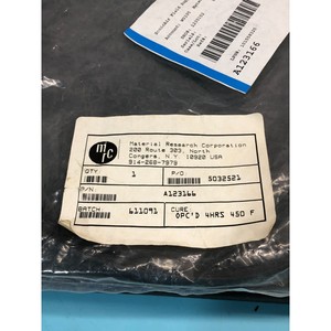 Materials Research Corp, MRC A123166 Junta, 172818 - Equipo y Piezas de Semiconductores de Confianza con Legado Global en el Sector - Product Image 5