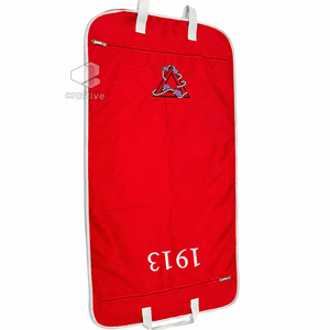 Delta | Sigma |   Bolsa para Ropa Bordada para Mujer de Theta Sorority, Funda Protectora Plegable a Prueba de Polvo para Trajes de Viaje con Cremallera Completa - Product Image 1
