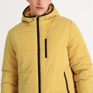 Chaqueta acolchada con cuello levantado personalizada para hombre al por mayor con nuevo diseño chaquetas acolchadas con logotipo de temporada de invierno diseño personalizado - Product Image 6