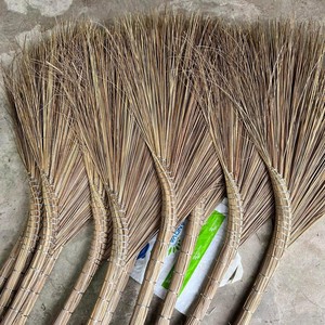 Escoba de Coco Natural con Cerdas de Fibra Vegetal, Escoba Resistente para Limpieza en Exteriores, Mejor Precio en Herramientas de Limpieza, Escoba de Coco - Product Image 6