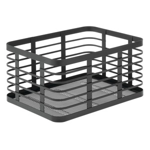 Industrial Style Metal <b>Storage</b> <b>Basket</b> Durable <b>Mesh</b> Organizer for Laundry Room - Product Image 1
