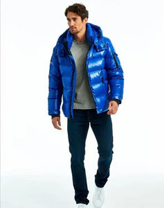 Deep Custom Lightweight <b>Packable</b> Down <b>Jacket</b> Men's Custom Winter Puffer Coat 90/10 White Duck Down <b>Jacket</b> Print Embroidery - Product Image 1