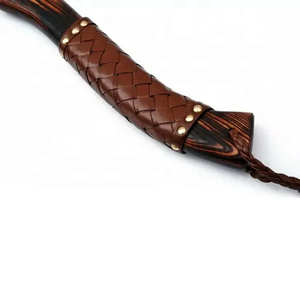 LEGACY BLADES Hache Tomahawk artisanale avec manche en bois et revêtement en cuir, lame en acier forgé, outil de survie pour le camping en plein air - Product Image 2