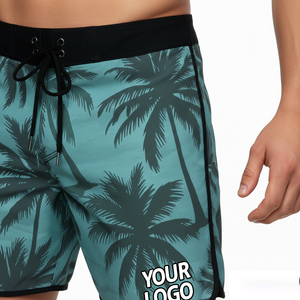 Sublimation Printed Casual Quick Dry Breathable Elastic Waist Swimming Beach Shorts Fitness Swimwear Boardshorts Swim <b>Trunks</b> <b>Men</b> - Product Image 5