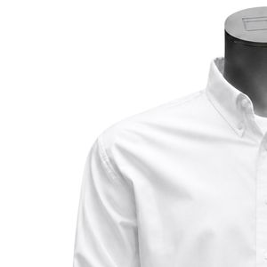 Chemise boutonnée pour homme Jack & Jill avec cravate blanche en coton premium – Tenue formelle et décontractée pour événements – Vente en gros – Nouveauté - Product Image 4