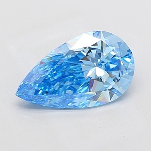 Elegante Diamante Azul Natural en Forma de Pera de 2.00-2.50 Ct, Color Intenso, Claridad VS2, Gema Suelta Certificada, Rara y de Gran Valor - Product Image 1