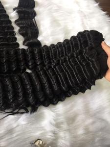 Puntas de queratina de Color claro Cabello crudo alineado con cutícula Envío mundial MOQ 300 gramos Vietnam Brasil Fuente Extensiones de cabello humano - Product Image 4