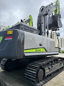 Excavatrice sur chenilles Zoomlion ZE335G de 33,5 tonnes avec une puissance de creusement élevée, moteur et boîte de vitesses certifiés CE pour les projets domestiques - Product Image 2