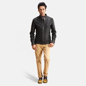 Best Quality <b>Sheepskin</b> Napa Tanned Quilted Leather Customize Design Warm Winter Season <b>Jacket</b> for Men - Product Image 6
