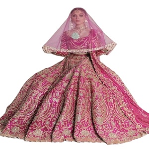Trajes de diseñador indio, Vestido largo de estilo anarkali - Product Image 1