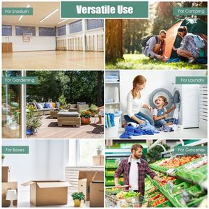 Carrito de Compras Plegable con Mango Ajustable, 4 Ruedas, Estructura Metálica para Supermercado y Centro Comercial - Product Image 3