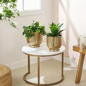 Soporte de Metal Moderno para Plantas de Esquina, Soporte Decorativo para Macetas, Exhibidor de Hierro para Interiores, para Sala de Estar - Product Image 4