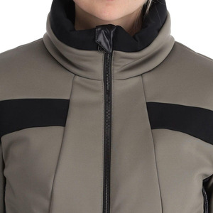 Custom <b>Women</b>’s <b>One</b>-<b>Piece</b> <b>Ski</b> <b>Suit</b> Snowboard Jumpsuit with Front Zipper and Contrast Panels - Product Image 3
