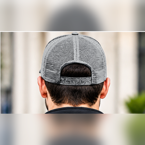 Casquette Trucker Personnalisable Homme et Femme – Toile Avant, Filet Arrière, Visière Courbe, Logo Brodé – Style Streetwear - Product Image 3