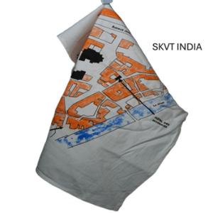 SKVT INDIA Sap8265 Essuie-tout de cuisine carré en coton uni, personnalisé, écologique, réutilisable, séchage rapide, hypoallergénique - Product Image 5
