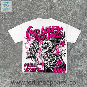 OEM High Quality Men's Custom Logo Embroidered Label Long Sleeve O-Neck T-Shirt with Pattern Eco-Friendly 100% Cotton - Product Image 2