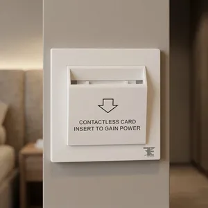 Interrupteur Économiseur d'Énergie Intelligent pour Hôtels, Système de Contrôle Électronique de l'Énergie par Carte Clé pour Hôtels, Complexes Hôteliers et Chambres d'Hôtes - Product Image 3