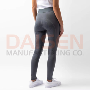 Pantalones de equitación para mujer, leggings elásticos con agarre de silicona, cintura alta, transpirables, ropa de entrenamiento - Product Image 2