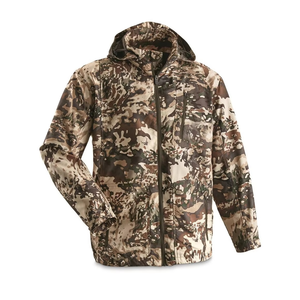 Veste de chasse softshell de haute qualité, chaude, avec logo OEM, imprimé camouflage fonctionnel, personnalisable, pour le camping et la chasse, unisexe, pour l'extérieur - Product Image 1