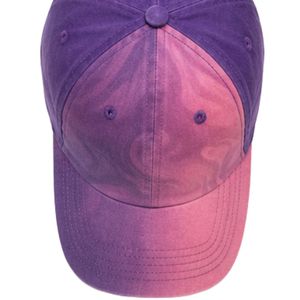 Gorra de Béisbol Tie Dye Morado y Rosa, Estilo Vintage, de Algodón Lavado, Unisex, Ajustable, Seis Paneles, Personalizable, OEM, ODM, Venta al Por Mayor de Fábrica - Product Image 6