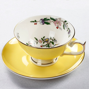 Premium Ivory <b>Tea</b> <b>Set</b> With Gold Border Finish Elegant <b>Tea</b> Cups Stylish Teapot Decorative Serving Tray Sugar Bowl Milk Pot - Product Image 5