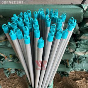 Factory Wholesale Asiawood Eucalyptus Wood PVC Coated Broomstick and <b>Mop</b> <b>Stick</b> 70-120cm Easy Cleaning Products - Product Image 2