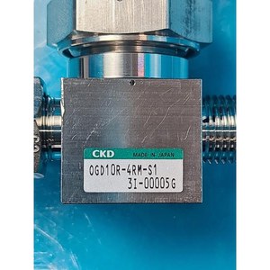 วาล์วไดอะแฟรม OGD10R-4RM-S1ความบริสุทธิ์สูง CKD ใช้เป็นชิ้นส่วนอุปกรณ์เซมิคอนดักเตอร์แบบดั้งเดิม - Product Image 3