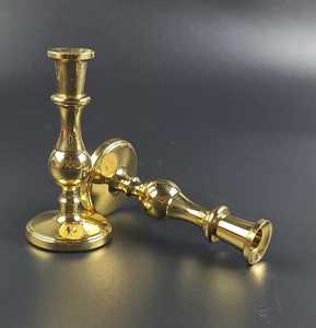 Porte-bougie moderne en laiton pour la décoration de la maison, les mariages, les fêtes et les festivals, pour Noël, Pâques et la Saint-Valentin - Product Image 4