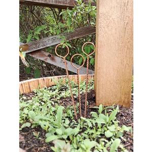 Estaca de cobre puro retorcida a mano para jardín, electrocultivo, salud de las plantas y soporte para plantas, alambre de cobre disponible en grandes cantidades - Product Image 3