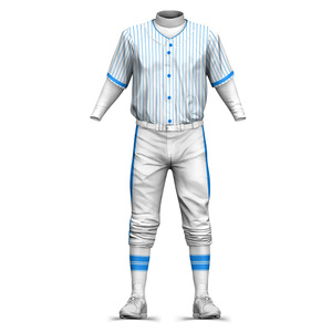 Uniforme de baseball de haute qualité, très vendu, léger, fabriqué en polyester, sublimé, respirant, pour adultes - Product Image 2