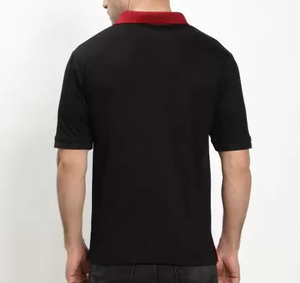 Prix de gros – Nouveaux polos décontractés à manches courtes pour hommes, style mode personnalisé, en jersey uni, anti-plis, grandes tailles - Product Image 6