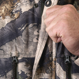 Vêtement de chasse confortable, imperméable, respirant, coupe-vent, anti-humidité, chaud, en velours côtelé 100% coton, antibactérien, pour l'automne - Product Image 5