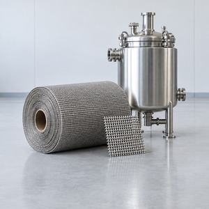 [APEC] Grillage industriel en Hastelloy pour écrans de séparation industriels et projets de lignes de traitement - Product Image 1