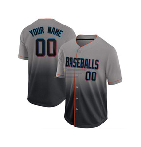 Maillot de baseball américain personnalisé pour homme – Respirant, anti-humidité, séchage rapide, grandes tailles, vierge, broderie nom et logo, softball - Product Image 5