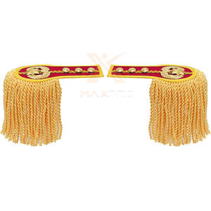 Epaulettes de Uniforme Ceremonial de Color Sólido, Venta Directa de Fábrica, Marca Privada, al por Mayor - Product Image 3