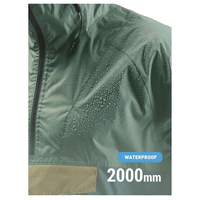 Expédition rapide, veste coupe-vent à capuche personnalisée avec logo, veste d'hiver pour hommes, sports de plein air, taille plus, taille personnalisée, imperméable, séchage rapide
