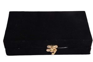Juego de Tazón y 2 Cucharas de Latón Plateado Hecho a Mano por KAKA ENTERPRISES, Ligero, 0.280g |   Diseño Alemán Moderno en Terciopelo Negro Real - Product Image 2