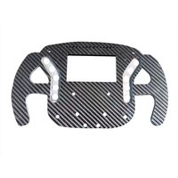 Volant de jeu de course personnalisé OEM pour voiture, en fibre de carbone, léger, haute résistance, noir, simulateur de course