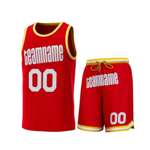 Maillot de basket-ball unisexe personnalisé, noir uni, 100% polyester, séchage rapide, respirant, antibactérien, sans manches, ajustable - Product Image 1