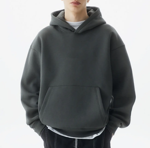Sudadera con Capucha para Hombre, Corte Regular, Estilo Urbano Personalizado, Transpirable, 100% Algodón, Diseño Sólido o Estampado, Secado Rápido, Ecológica - Product Image 4