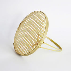 ตะกร้าไม้ไผ่ทำมือสุดอินเทรนด์ของตกแต่งบ้านร้านอาหารห้องครัวที่ทันสมัยพร้อมเสิร์ฟอาหารชากาแฟ - Product Image 1