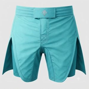 กางเกง MMA รุ่น RIVIAN ATLANTIC คุณภาพสูง ลายพิมพ์แบบ Sublimation ผลิตจากผ้า Spandex/Polyester สำหรับผู้ชาย - Product Image 2