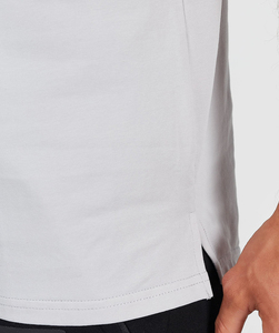 T-shirt Homme Tendance Coupe Droite Manches Courtes Uni Coton 100% Style Urbain - Product Image 5