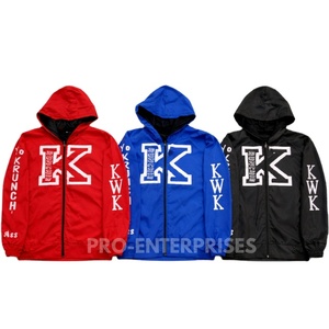 Best Quality Men's Autumn Hoodies Windbreaker Zipper-Up Embroidery 100% Cotton Silk Screen Printed Waterproof Anti-wrinkle - Product Image 5