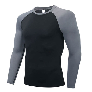 OEM Sublimation Rash Guard Full Sleeve Custom Logo Compression Gym Shirt Quick Dry Lightweight BJJ <b>Grappling</b> Wear Rash Guard - Product Image 2