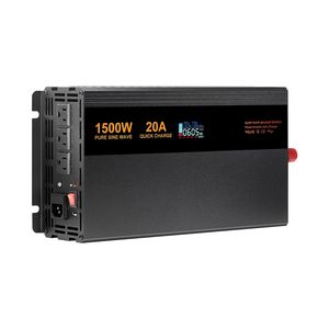 1500W LCD Auto Conmutación Bomba de sumidero Batería Sistema de respaldo Inversor y convertidor - Product Image 1