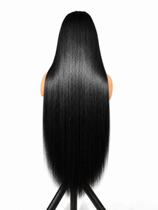 Premium Vietnamese <b>Human</b> <b>Hair</b> Lace Front <b>Wig</b> Silky Straight Natural Black Remy <b>Hair</b> Wholesale Supplier - Product Image 1