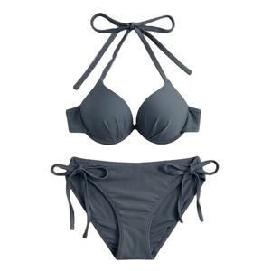 Nuevo Bikini de Lujo para Mujer 2026, Venta al Por Mayor de Fábrica, Alta Calidad, Impresión Personalizada, Bikini de Cintura Alta, Mini Micro Bikini - Product Image 1