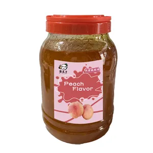 Taiwan Peach Flavored Fruit Pulp Puree Jam