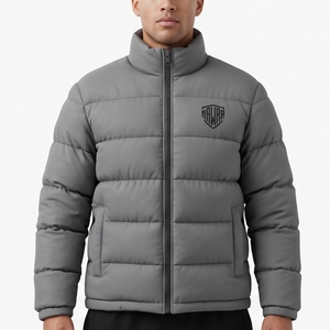 Mawra Custom Printed Puffer Jacket Men's Lightweight Winter <b>Coat</b> Quilted Outdoor Streetwear Fashion Casual Wear Wholesale - Product Image 1